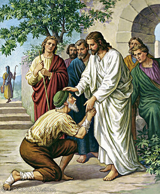 Jesus Heals the Leper