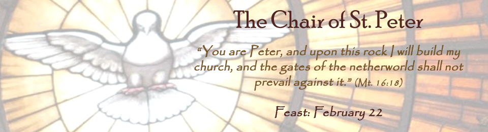 Feast Of The Chair Of Peter